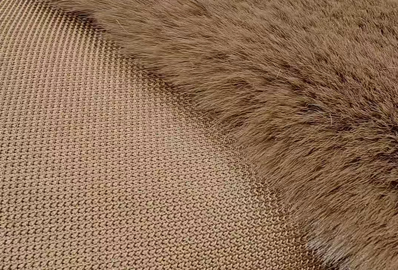 1100mg*165cm Large rabbit fur plush fabric