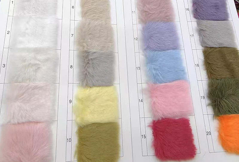 800mg*160cm Rex rabbit fur plush fabric
