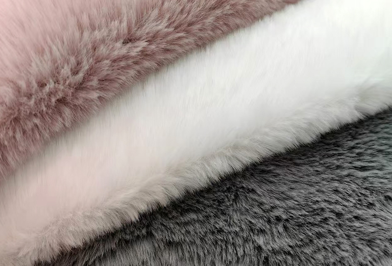 800mg*160cm Rex rabbit fur plush fabric