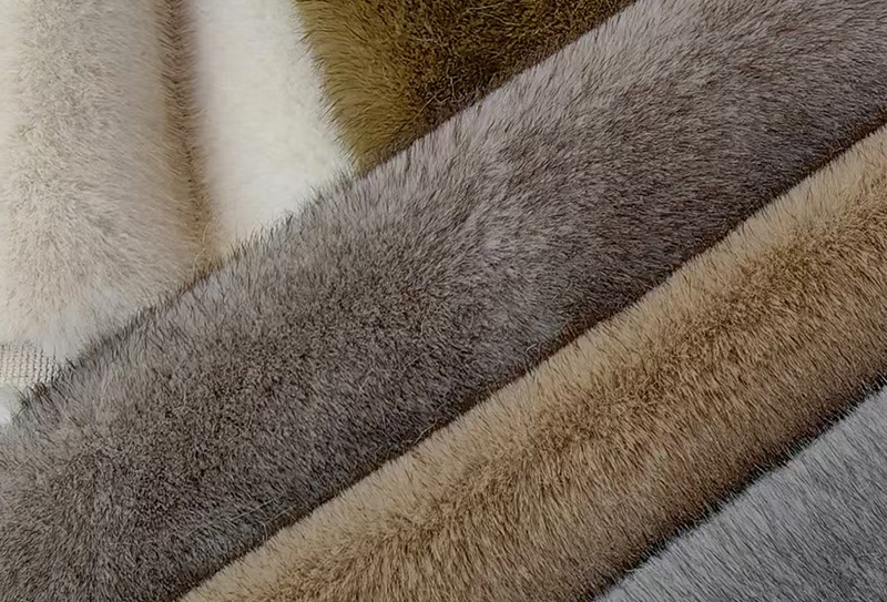 1200mg*185cm Two-color cationic imitation fox fur fabric 1200mg*185cm Two-color cationic imitation fox fur fabric