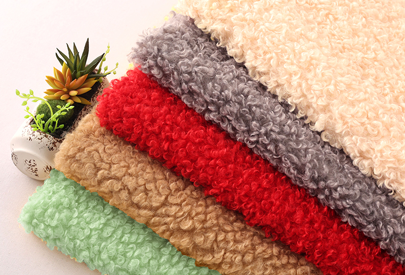 460gsm*160cm Kara roll, curly grain fabric