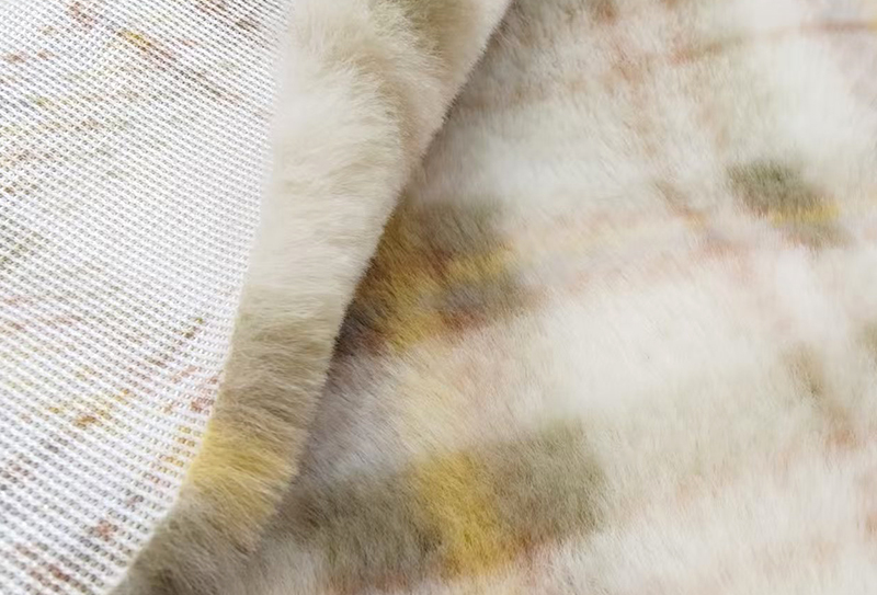 500g 160cm Rabbit fur printed merlot fabric 500g 160cm Rabbit fur printed merlot fabric