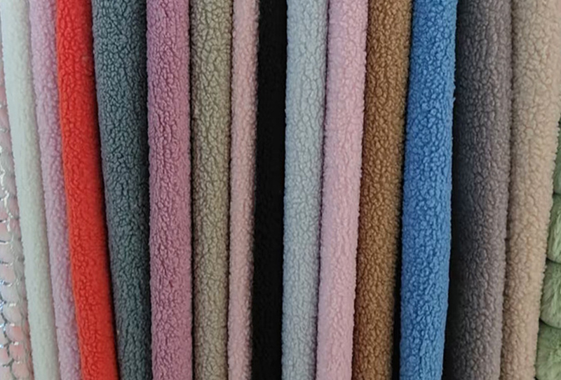 500mg*160cm Double-sided teddy velvet curly grain fabric