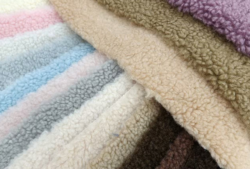 700mg*160cm Fair isle cashmere curly grain fabric