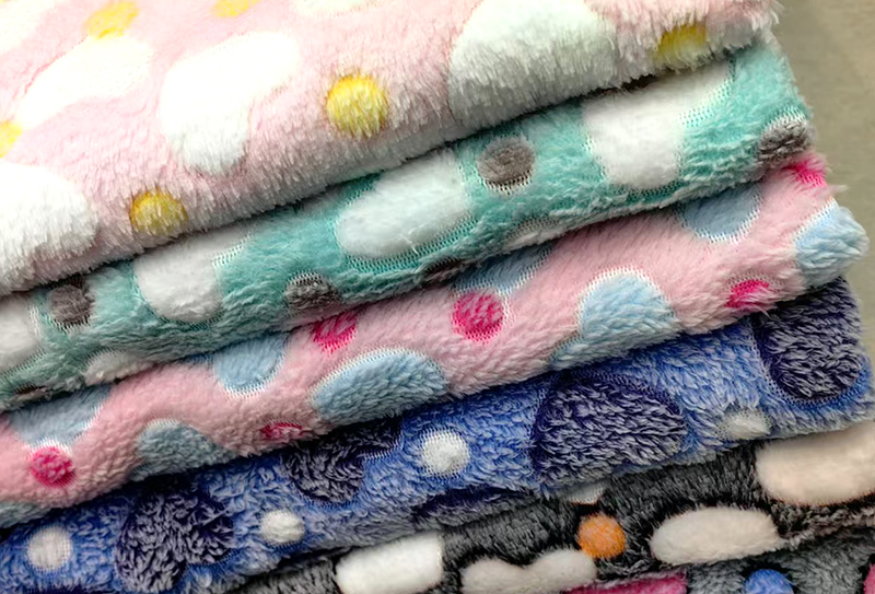 230gsm 160cm Double-sided flannel 3D printed plush fabric 230gsm 160cm Double-sided flannel 3D printed plush fabric