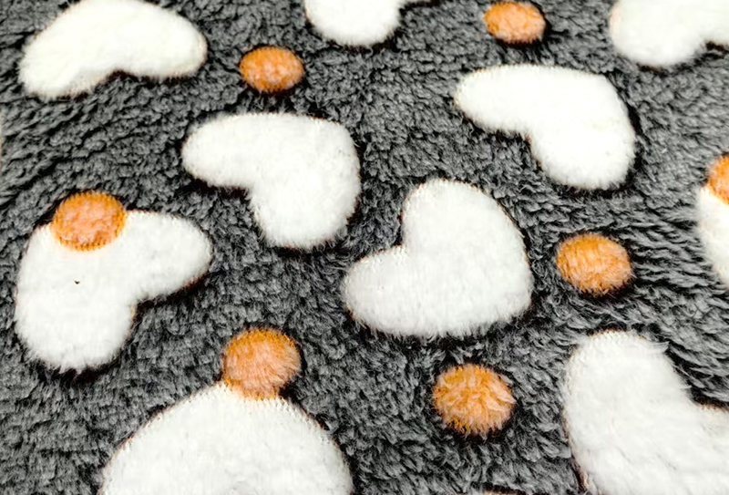 230gsm 160cm Double-sided flannel 3D printed plush fabric 230gsm 160cm Double-sided flannel 3D printed plush fabric