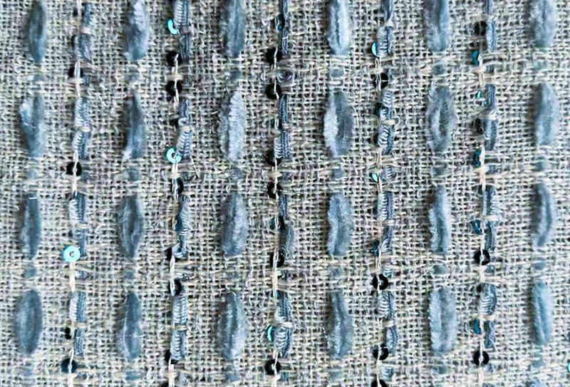 425mg 148cm Wrinkle-resistant and wear-resistant tweed fabric woven fabric/chanel-inspired fabric 897331