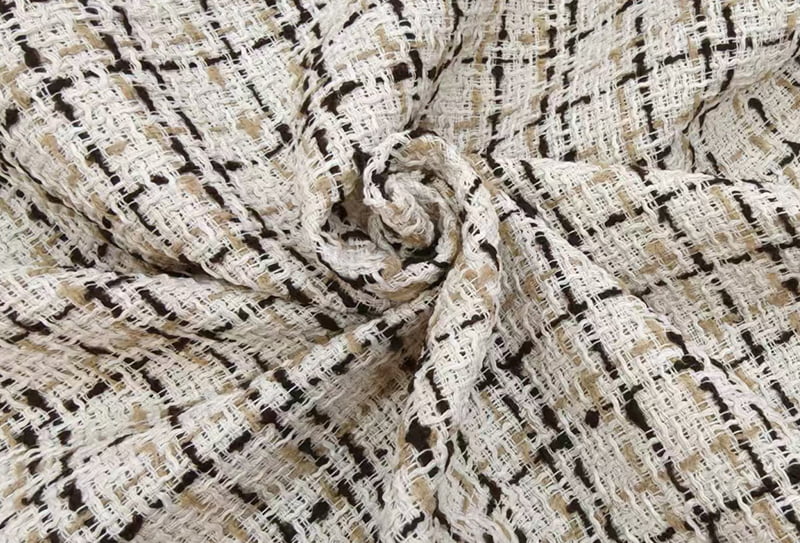 450mg 148cm Tweed fabric/chanel-inspired fabric ls540412 suitable for handbags